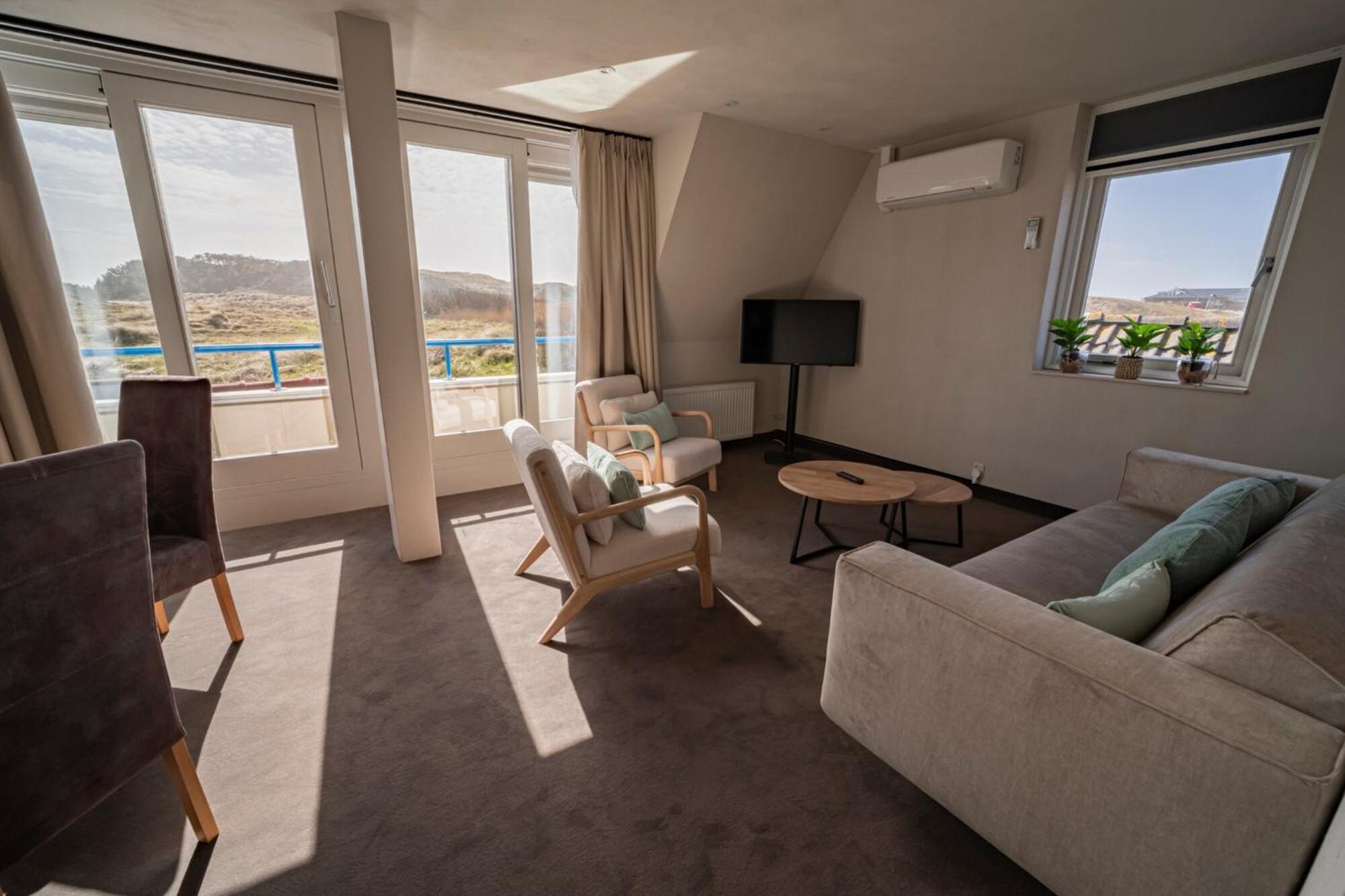 Strandhotel Camperduin Schoorl Rum bild